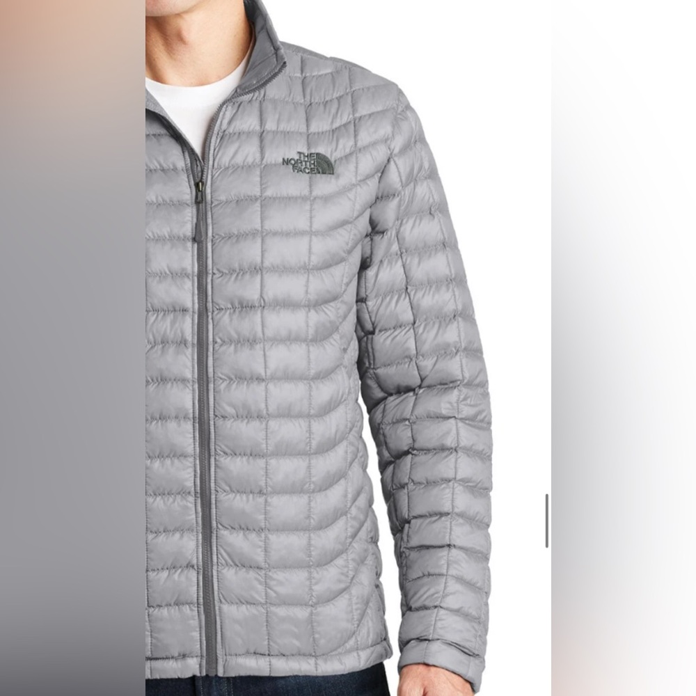The North Face Men Gray Puffer Jacket